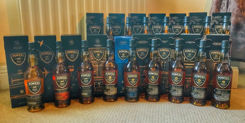 Stock photo - 16 Powers Single Casks - That's Dram Good