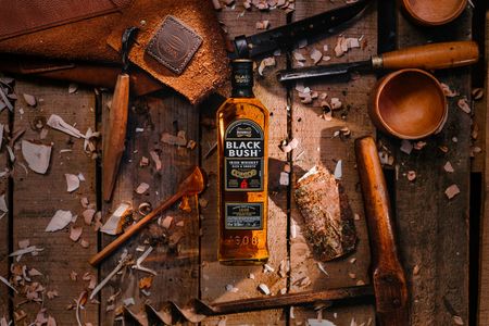 Black Bush stories continues with a collaboration with woodworker Éamonn O’Sullivan